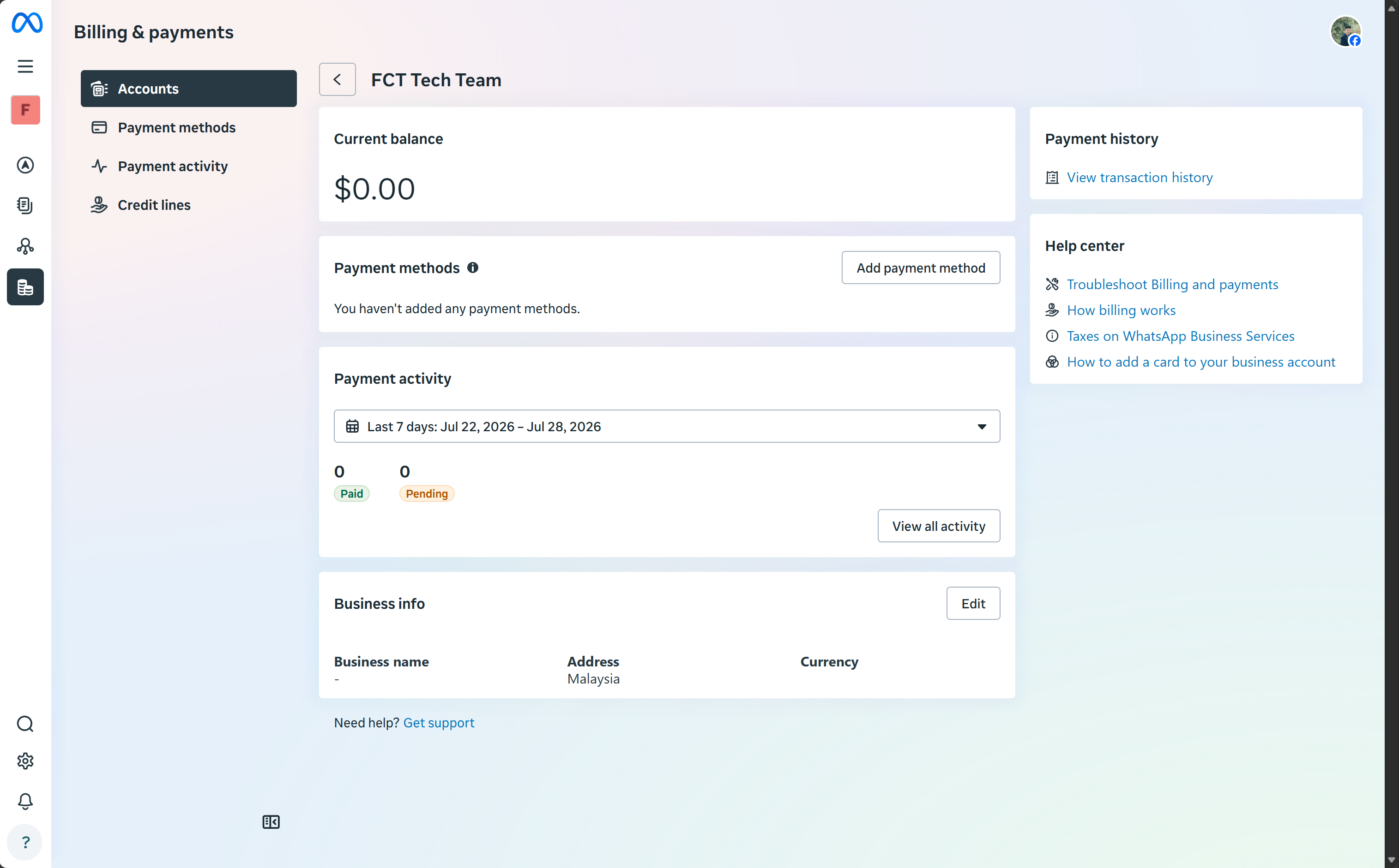 Billing & payments overview